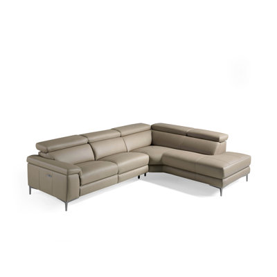 Ebern Designs 2-tlg. Couchgarnitur aus Echtleder | Wayfair.de